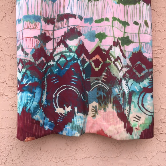 J. Peterman Abstract Print Dress - Picture 5 of 7